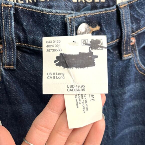 American Eagle Jeans Women’s 8L Stretch Super High-Rise Denim Stretch Ankle Stra - Picture 2 of 11